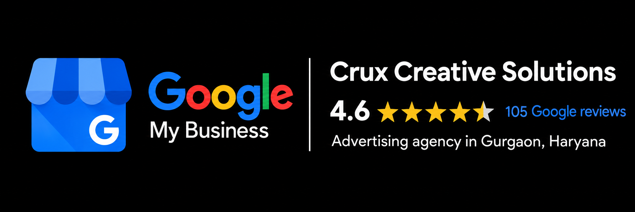 Crux Creative Solutions - 4.6 rating from 105 Google reviews