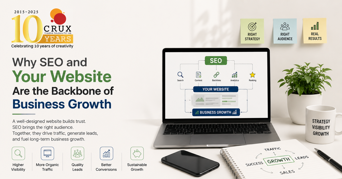 SEO and website backbone of business