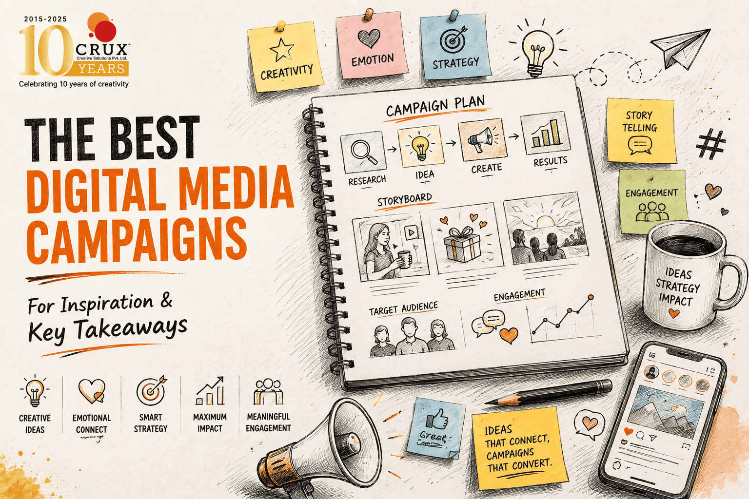 THE BEST DIGITAL MEDIA CAMPAIGNS FOR SOME GREAT INSPIRATION, WITH CRUX’S TAKEAWAYS