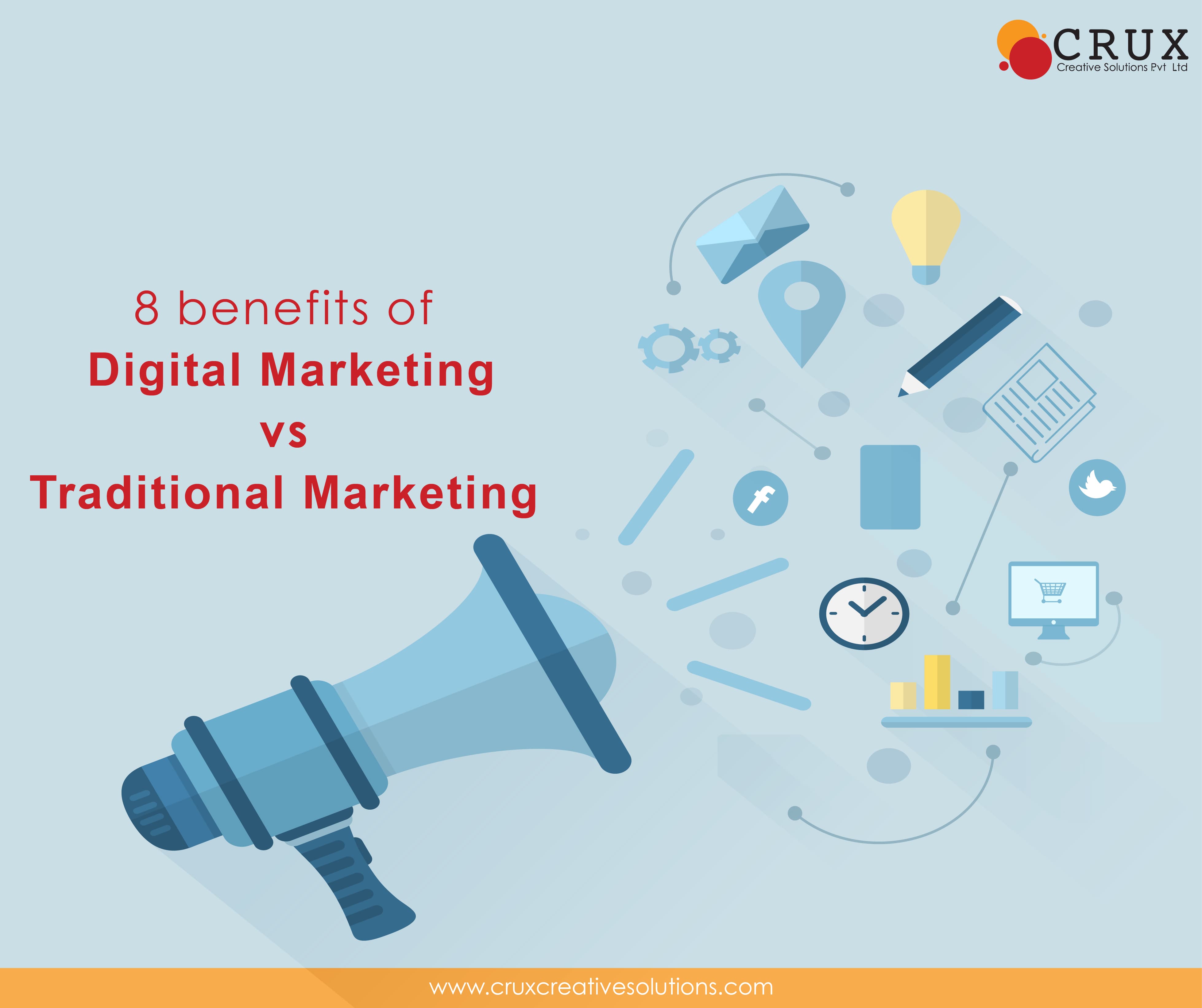 8 Benefits of Digital Marketing vs Traditional Marketing