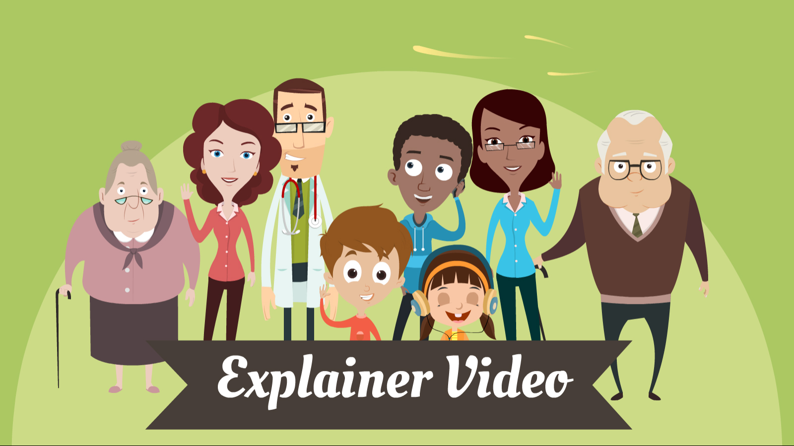 animated business video production
