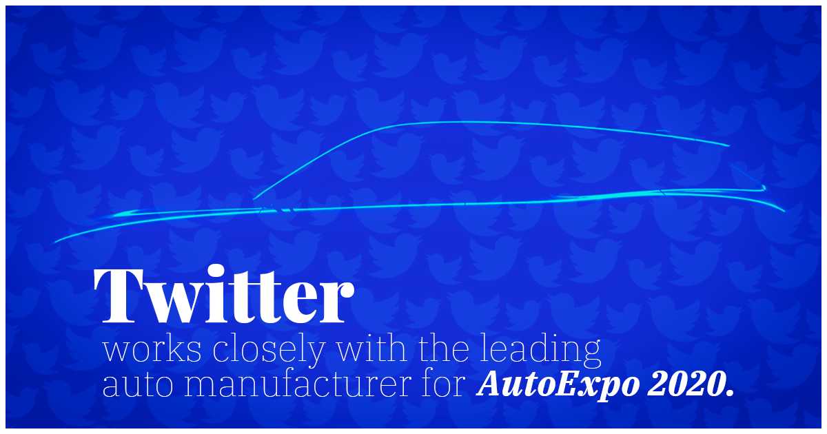 Twitter works closely with the leading auto manufacturer for AutoExpo 2020